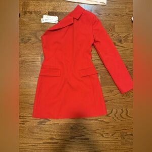 Zara One-Shoulder Dress